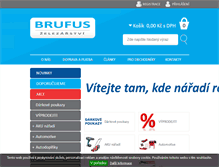 Tablet Screenshot of brufus.cz